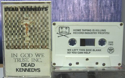 Dead Kennedys let it be know whose side they were on
